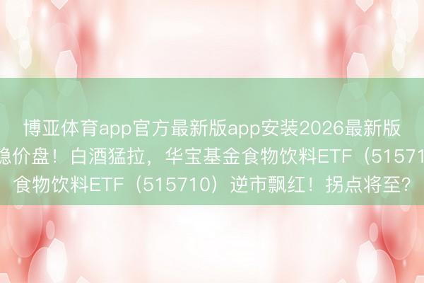 博亚体育app官方最新版app安装2026最新版 五粮液严管线上渠说念稳价盘！白酒猛拉，华宝基金食物饮料ETF（515710）逆市飘红！拐点将至？