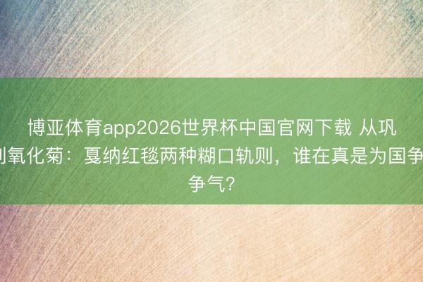 博亚体育app2026世界杯中国官网下载 从巩俐到氧化菊：戛纳红毯两种糊口轨则，谁在真是为国争气？